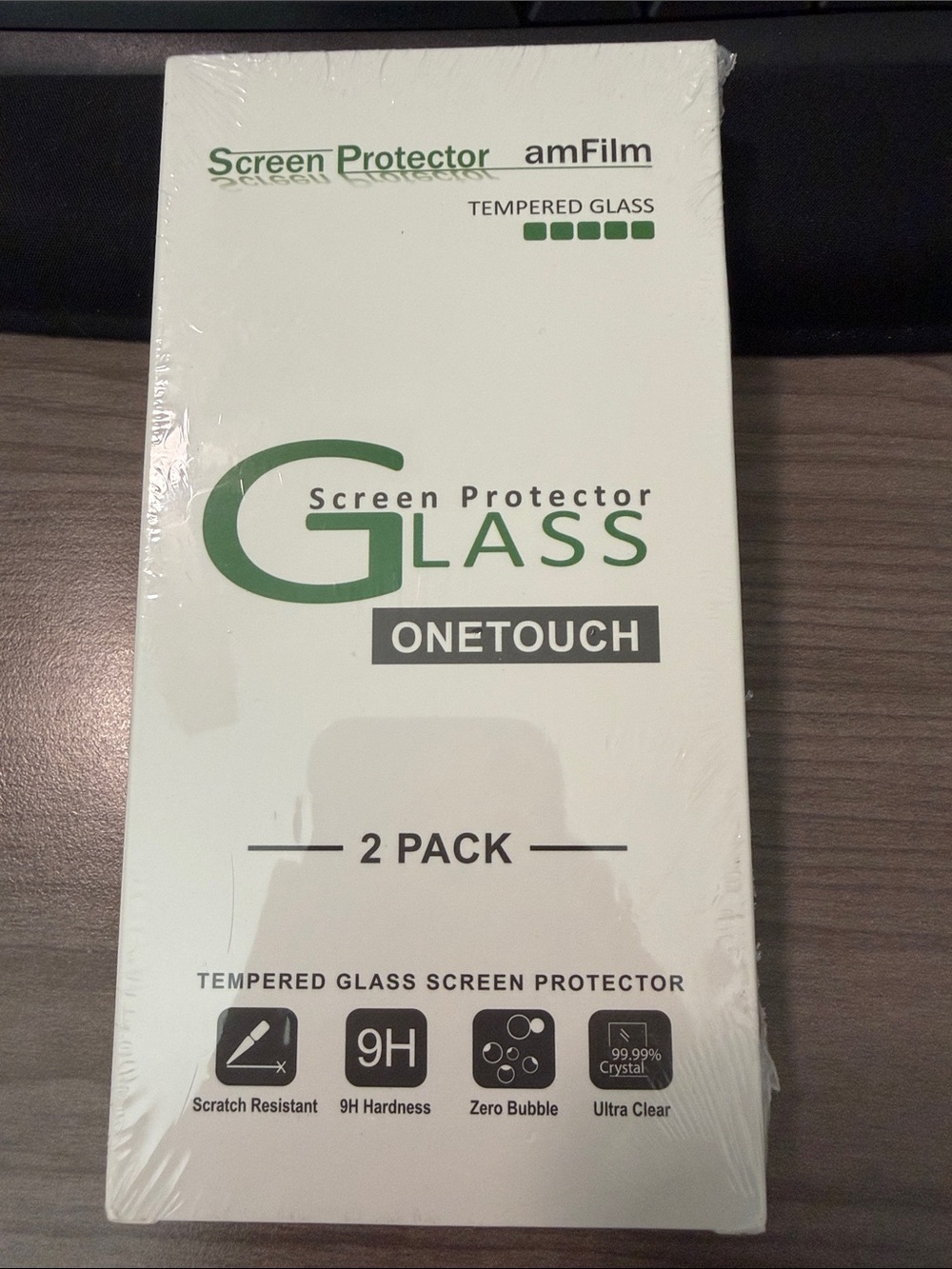 OneTouch Tempered Glass Screen Protector iPhone 14 - Clear (2 Pack)